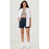 imageODODOS Womens Modal Soft Casual Shorts with Pockets High Waist Comfy Lounge Shorts 5quot InseamNavy