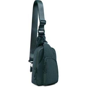 imageODODOS Daily Sling Bag with Adjustable Straps Crossbody Chest Bag Lightweight Small Backpack for Casual Traveling HikingSea Moss
