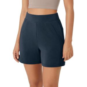 imageODODOS Womens Modal Soft Casual Shorts with Pockets High Waist Comfy Lounge Shorts 5quot InseamNavy