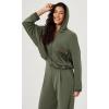 imageODODOS Womens Modal Soft FullZip Hoodies with Pockets Casual Fall Outfit Hooded JacketDark Sage