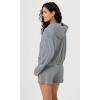 imageODODOS Womens Modal Soft FullZip Hoodies with Pockets Casual Fall Outfit Hooded JacketGrey Blue