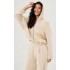 imageODODOS Womens Modal Soft FullZip Hoodies with Pockets Casual Fall Outfit Hooded JacketIvory