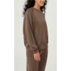imageODODOS Womens Modal Soft Oversized Sweatshirts Raglan Long Sleeve Crew Neck Relaxed Pullover TopNutria