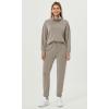 imageODODOS Womens Modal Soft Roll Neck Sweatshirts with Thumb Hole Long Sleeve Oversized Casual Pullover TopKhaki
