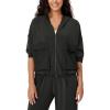 imageODODOS Womens Modal Soft FullZip Hoodies with Pockets Casual Fall Outfit Hooded JacketBlack