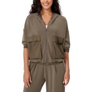 imageODODOS Womens Modal Soft FullZip Hoodies with Pockets Casual Fall Outfit Hooded JacketEspresso