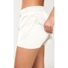imageODODOS 2 in1 Athletic Shorts for Women High Waist Dolphin Split Workout Running Shorts with PocketsWhite