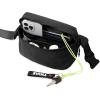 imageODODOS 2L Belt Bag for Women Men Crossbody Fanny Packs with Adjustable Strap Waist Pouch for Workout Hiking Running Travel BeigeBlack