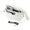 imageODODOS 2L Belt Bag for Women Men Crossbody Fanny Packs with Adjustable Strap Waist Pouch for Workout Hiking Running Travel BeigeWhite
