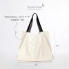 imageODODOS 36L Oversized Tote Bag Large Capacity Lightweight Shoulder Bags for Gym Workout Shopping Beach TravelIvory