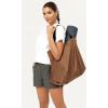 imageODODOS 36L Oversized Tote Bag Large Capacity Lightweight Shoulder Bags for Gym Workout Shopping Beach TravelToffee