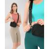 imageODODOS Crossbody Bag with Adjustable Strap Small Shoulder Pouch for Workout Running Traveling HikingBlack