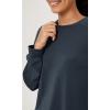 imageODODOS Modal Soft Raglan Long Sleeves Sweatshirts for Women Oversized Crew Neck Pullover TopsNavy