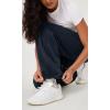 imageODODOS Womens Fleece Lined Wide Leg Jogger Pants with Pockets MidRise Relaxed PullOn SweatpantsDeep Navy