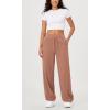 imageODODOS Womens Fleece Lined Wide Leg Jogger Pants with Pockets MidRise Relaxed PullOn SweatpantsMuted Clay