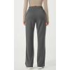 imageODODOS Womens Modal Soft Mini Flared Pants with Pockets High Waist PullOn Casual Lounge Pants2931quot InseamCharcoal
