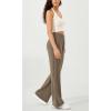 imageODODOS Womens Modal Soft Mini Flared Pants with Pockets High Waist PullOn Casual Lounge Pants2931quot InseamEspresso