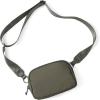 imageODODOS Crossbody Bag with Adjustable Strap Small Shoulder Pouch for Workout Running Traveling HikingDark Umber