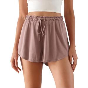 imageODODOS Modal Soft Lounge Shorts for Women Drawstring High Waist Casual Sleepwear Lightweight Cozy Pajama BottomDusty Rose Washed