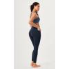 imageODODOS Buttery Soft Cross Waist Leggings with Pockets for Women ODCLOUD 25quot  28quot Crossover Lounge Yoga PantsDeep Navy