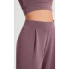 imageODODOS Modal Soft Wide Leg Cropped Pants for Women High Waist Casual Relaxed Pants with Pockets25 InseamTulipwood