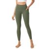 imageODODOS ODCLOUD Buttery Soft Lounge Yoga Leggings with Pockets for Women 23quot  25quot 28quot High Waist Yoga PantsDark Olive