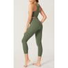 imageODODOS ODCLOUD Buttery Soft Lounge Yoga Leggings with Pockets for Women 23quot  25quot 28quot High Waist Yoga PantsDark Olive