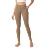 imageODODOS ODCLOUD Buttery Soft Lounge Yoga Leggings with Pockets for Women 23quot  25quot 28quot High Waist Yoga PantsLight Brown