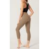 imageODODOS ODCLOUD Buttery Soft Lounge Yoga Leggings with Pockets for Women 23quot  25quot 28quot High Waist Yoga PantsLight Brown