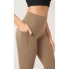 imageODODOS ODCLOUD Buttery Soft Lounge Yoga Leggings with Pockets for Women 23quot  25quot 28quot High Waist Yoga PantsLight Brown
