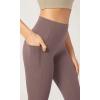 imageODODOS ODCLOUD Buttery Soft Lounge Yoga Leggings with Pockets for Women 23quot  25quot 28quot High Waist Yoga PantsPurple Taupe