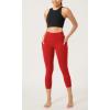 imageODODOS ODCLOUD Buttery Soft Lounge Yoga Leggings with Pockets for Women 23quot  25quot 28quot High Waist Yoga PantsRed