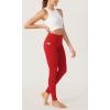 imageODODOS ODCLOUD Buttery Soft Lounge Yoga Leggings with Pockets for Women 23quot  25quot 28quot High Waist Yoga PantsRed