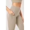 imageODODOS ODCLOUD Buttery Soft Lounge Yoga Leggings with Pockets for Women 23quot  25quot 28quot High Waist Yoga PantsShaker Beige