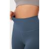imageODODOS ODLEX 2Pack High Waist Knee Length Workout Capris for Women 14quot19quot Tummy Control Athletic Running Capri LeggingsBlackink Blue