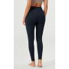 imageODODOS ODLEX High Waist 78 Length Workout Leggings for Women 25quot28quot Tummy Control Athletic Running LeggingsDeep Navy