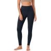 imageODODOS ODLEX High Waist 78 Length Workout Leggings for Women 25quot28quot Tummy Control Athletic Running LeggingsDeep Navy