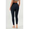 imageODODOS ODLEX High Waist 78 Length Workout Leggings for Women 25quot28quot Tummy Control Athletic Running LeggingsDeep Navy