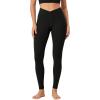 imageODODOS Womens Buttery Soft Cross Waist Leggings ODCLOUD 25quot  28quot Crossover Lounge Yoga PantsBlack