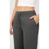 imageODODOS Womens Jogger Sweatpants Cotton French Terry High Waist Casual Lounge Pants with PocketsCharcoal