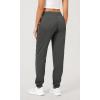 imageODODOS Womens Jogger Sweatpants Cotton French Terry High Waist Casual Lounge Pants with PocketsCharcoal