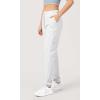 imageODODOS Womens Jogger Sweatpants Cotton French Terry High Waist Casual Lounge Pants with PocketsHeather White