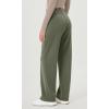 imageODODOS Womens Modal Soft Classic Pants Mid Rise PullOn Lounge Casual Work Pants with PocketsDark Sage
