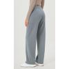 imageODODOS Womens Modal Soft Classic Pants Mid Rise PullOn Lounge Casual Work Pants with PocketsGrey Blue