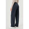 imageODODOS Womens Modal Soft Classic Pants Mid Rise PullOn Lounge Casual Work Pants with PocketsNavy