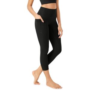 imageODODOS ODCLOUD Buttery Soft Lounge Yoga Leggings with Pockets for Women 23quot  25quot 28quot High Waist Yoga PantsBlack