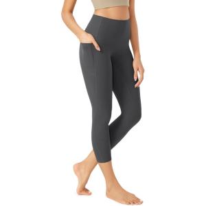 imageODODOS ODCLOUD Buttery Soft Lounge Yoga Leggings with Pockets for Women 23quot  25quot 28quot High Waist Yoga PantsCharcoal