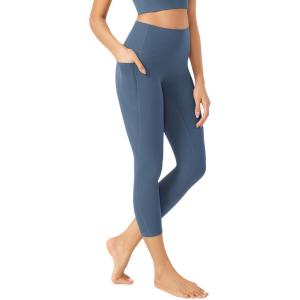 imageODODOS ODCLOUD Buttery Soft Lounge Yoga Leggings with Pockets for Women 23quot  25quot 28quot High Waist Yoga PantsInk Blue