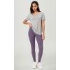 imageODODOS BodyHugging Workout Leggings with Back Pocket for Women 25quot 28quot High Waist Yoga PantsAsh Violet