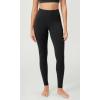imageODODOS BodyHugging Workout Leggings with Back Pocket for Women 25quot 28quot High Waist Yoga PantsBlack